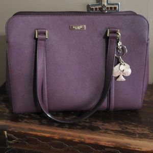 Plum Kate Spade purse